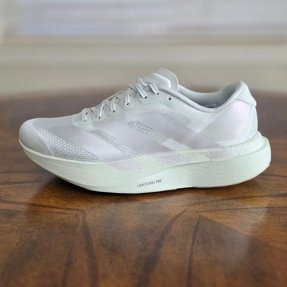 Adidas Adizero SL EVO Women's Running Shoes Metallic Silver Grey Size 6.5 Pro LE - Picture 7 of 15